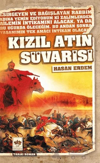 Kızıl Atın Süvarisi – Hasan Erdem – Ötüken Neşriyat kitap kapağı