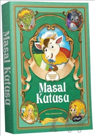 Masallarla Karakter Eğitimi - Masal Kutusu – Seyit Ahmet Uzun – Pogo Çocuk kitap kapağı