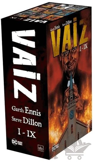 Vaiz (9 Kitap Kutulu Takım) – Garth Ennis – İthaki Yayınları kitap kapağı