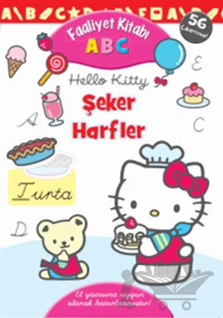 Hello Kitty Şeker Harfler – Kolektif – Doğan Egmont Yayıncılık kitap kapağı
