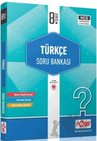 LGS 8. Sınıf Türkçe Soru Bankası – Kolektif – Nego Yayınları kitap kapağı