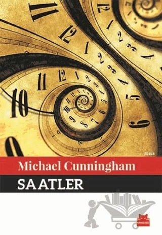 Saatler – Michael Cunningham – Kırmızı Kedi Yayınevi kitap kapağı
