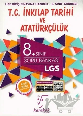 8. Sınıf LGS T. C. İnkılap Tarihi ve Atatürkçülük – Fatih Dumangöz, Nusret Şahin, Sabahattin Karakaya, Yasin Kalemci – Karekök Yayıncılık kitap kapağı