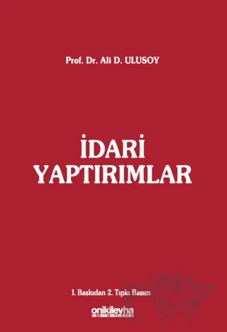 İdari Yaptırımlar – Ali D. Ulusoy – On İki Levha Yayınları kitap kapağı