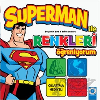 Sperman ile Renkleri Öğreniyorum – Benjamin Bird, Ethen Beavers – Artemis Yayınları kitap kapağı