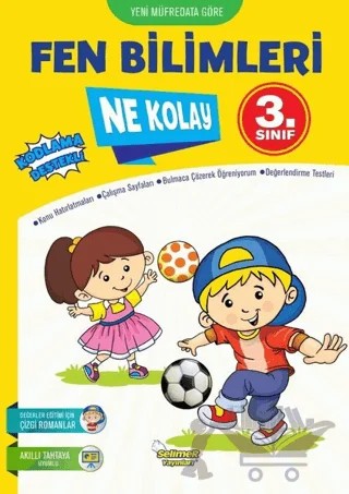 3.Sınıf Fen Bilimleri Ne Kolay – Mustafa Kara – Selimer Yayınları kitap kapağı