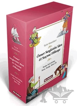 Ömer Seyfettin'den 41 Seçme Hikayeler (4 Kitap Set) – Ömer Seyfettin – Hasbahçe kitap kapağı
