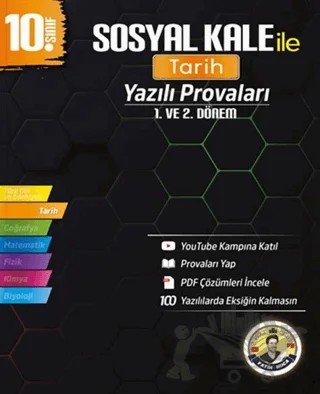 10. Sınıf Tarih Yazılı Provaları – Kolektif – Tonguç Akademi kitap kapağı