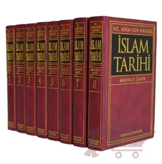 Hz. Adem'den Bugüne İslam Tarihi 8 Cilt Takım – Mahmud Şakir – Kahraman Yayınları kitap kapağı