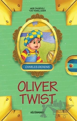 Oliver Twist – Charles Dickens – Kültürperest Yayınevi kitap kapağı