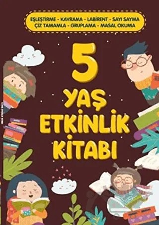 5 Yaş Etkinlik Kitabı – Kolektif – Teras Kitap kitap kapağı