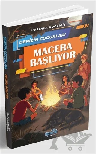 Macera Başlıyor - Denizin Çocukları – Mustafa Koçyiğit – Paydos Yayıncılık kitap kapağı