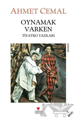 Oynamak Varken – Ahmet Cemal – Can Yayınları kitap kapağı