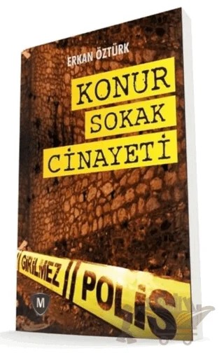 Konur Sokak Cinayeti – Erkan Öztürk – Mürekkep Yayıncılık kitap kapağı