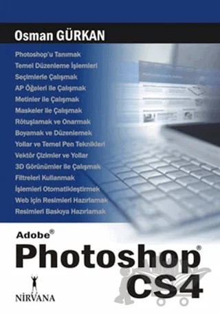 Adobe Photoshop CS4 – Osman Gürkan – Nirvana Yayınları kitap kapağı