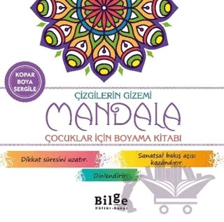 Çizgilerin Gizemi - Mandala – Kolektif – Bilge Kültür Sanat kitap kapağı