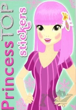 Princess Top Stickers (Yeşil) – Kolektif – Çiçek Yayıncılık kitap kapağı