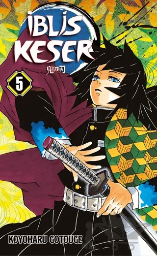 İblis Keser 5. Cilt – Koyoharu Gotouge – Gerekli Şeyler Yayıncılık kitap kapağı