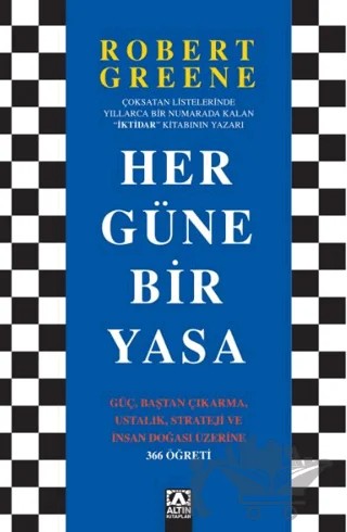 Her Güne Bir Yasa – Robert Greene – Altın Kitaplar kitap kapağı