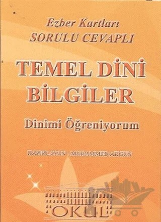 Ezber Kartları - Temel Dini Bilgiler – Kolektif – Okul Yayınları kitap kapağı