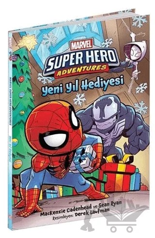 Yeni Yıl Hediyesi - Marvel Super Hero Adventures – Mackenzie Cadenhead, Sean Ryan – Beta Kids kitap kapağı