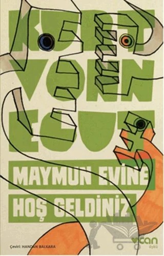 Maymun Evine Hoş Geldiniz – Kurt Vonnegut – Can Yayınları kitap kapağı