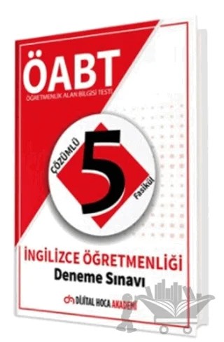 2022 ÖABT İngilizce Öğretmenliği 5'li Deneme Sınavı – Kolektif – Dijital Hoca kitap kapağı
