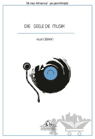 Die Seele De Musik – Halil Cibran – Cağaloğlu Yayınevi kitap kapağı