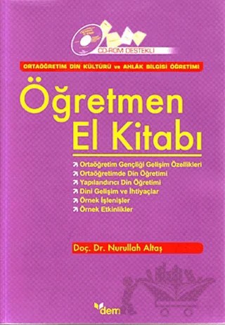 Öğretmen El Kitabı – Nurullah Altaş – Dem Yayınları kitap kapağı