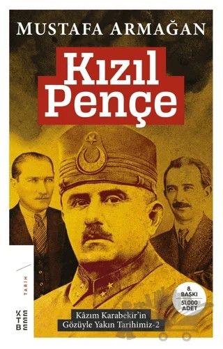 Kızıl Pençe – Mustafa Armağan – Ketebe Yayınları kitap kapağı