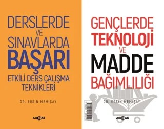 Derslerde ve Sınavlarda Başarı – Gençlerde Teknoloji ve Madde Bağımlılığı – Ersin Memişay – Akçağ Yayınları kitap kapağı