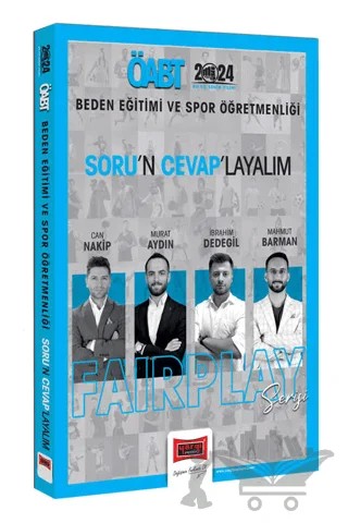 2024 ÖABT Beden Eğitimi ve Spor Öğretmenliği Fairplay Sorun Cevaplayalım – Can Nakip – Yargı Yayınevi kitap kapağı