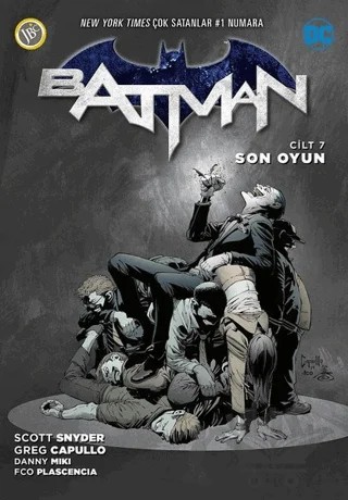 Batman Cilt 7: Son Oyun – Scott Snyder – JBC Yayıncılık kitap kapağı
