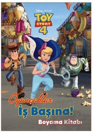 Toy Story 4 - Oyuncaklar İş Başında – Kolektif – Doğan Egmont Yayıncılık kitap kapağı