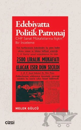 Edebiyatta Politik Patronaj – Melek Güçlü – Çizgi Kitabevi Yayınları kitap kapağı