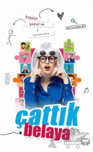 Çattık Belaya – Hayalet Yazar – Agapi Yayınları kitap kapağı