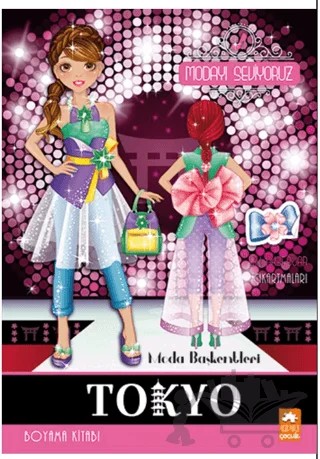 Moda Başkentleri - Tokyo – Roberta Masidlauskyte – Eksik Parça Yayınları kitap kapağı