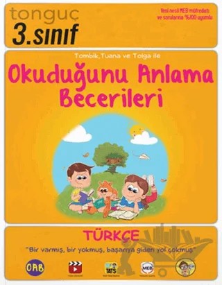 3. Sınıf Türkçe Okuduğunu Anlama Becerileri – Kolektif – Tonguç Akademi kitap kapağı