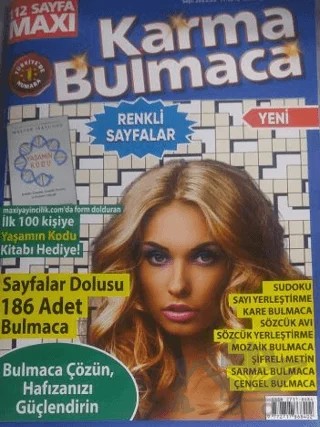 Maxi Karma Bulmaca 2023 – Maxi Yayıncılık kitap kapağı