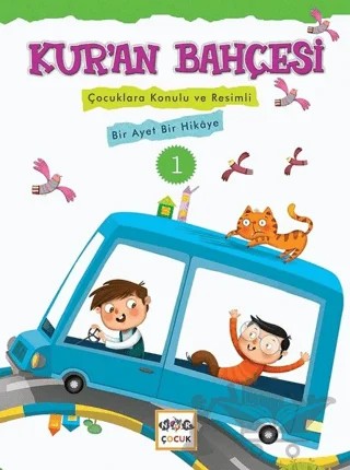 Kur'an Bahçesi 1 – Rıza Şemseddin – Nar Çocuk kitap kapağı