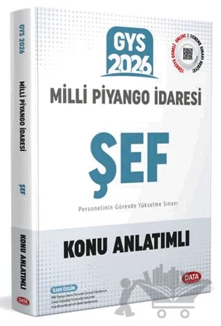 Milli Piyango İdaresi GYS Şef Konu Anlatımlı – Kolektif – Data Yayınları kitap kapağı
