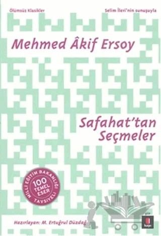 Safahat’tan Seçmeler – Mehmet Âkif Ersoy – Kapı Yayınları kitap kapağı