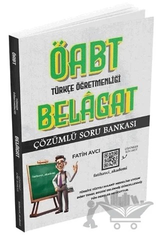 ÖABT Türkçe Öğretmenliği Belagat Soru Bankası Çözümlü – Fatih Avcı – Fatih Avcı kitap kapağı