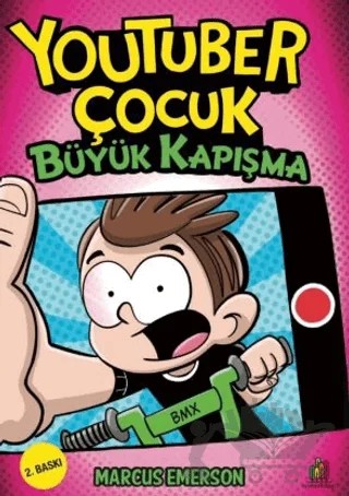 Youtuber Çocuk - Büyük Kapışma – Marcus Emerson – Orman Kitap kitap kapağı