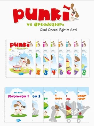 Punki ve Arkadaşları Okul Öncesi Eğitim Seti (5 Yaş) – Ercan Mertoğlu – Düşler Yayıncılık kitap kapağı