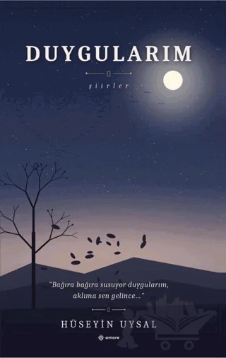 Duygularım – Hüseyin Uysal – Amore Yayınevi kitap kapağı