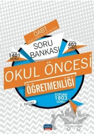 ÖABT Okul Öncesi Öğretmenliği Soru Bankası Öğretmenlik Alan Bilgisi – Kolektif – Nobel Sınav Yayınları kitap kapağı