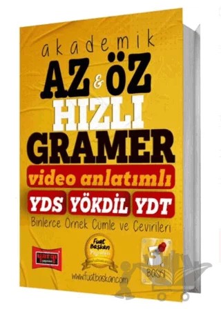 2025 YDS YÖKDİL YDT Akademik Az & Öz Hızlı Gramer – Fuat Başkan – Yargı Yayınevi kitap kapağı