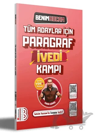 Tüm Adaylar İçin Paragraf İvedi Kampı – Kadir Gümüş – Benim Hocam Yayınları kitap kapağı