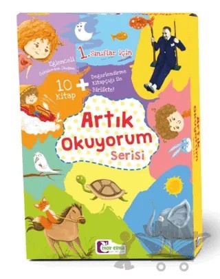 Artık Okuyorum Seti 1. Sınıflar İçin – Aziz Sivaslıoğlu – Mor Elma Yayıncılık kitap kapağı